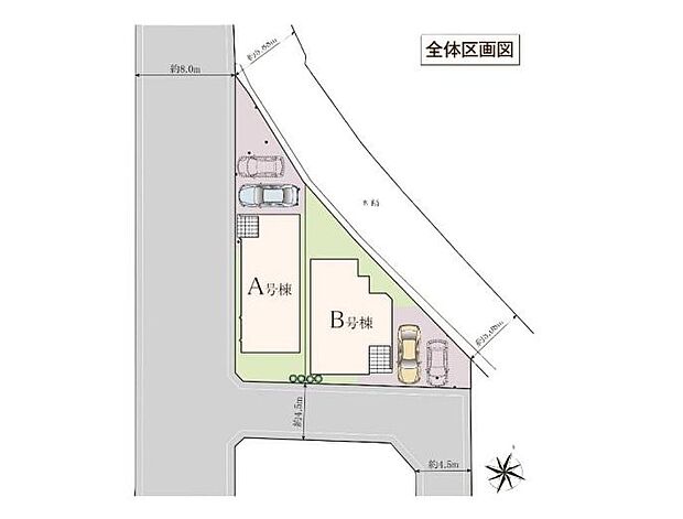 【全体区画図】家族をシアワセに導く優美な街【西習志野】に新築戸建てが登場しました。多彩な間取りプラン・多彩な充実した収納プランを実現した充実住宅となっております。いつでも御案内可能です♪ぜひお気軽にお問合せ下さい♪