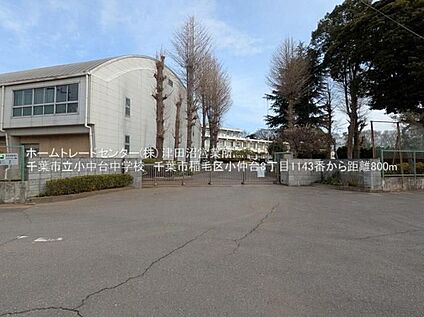 千葉市立小中台中学校 800m(徒歩10分)