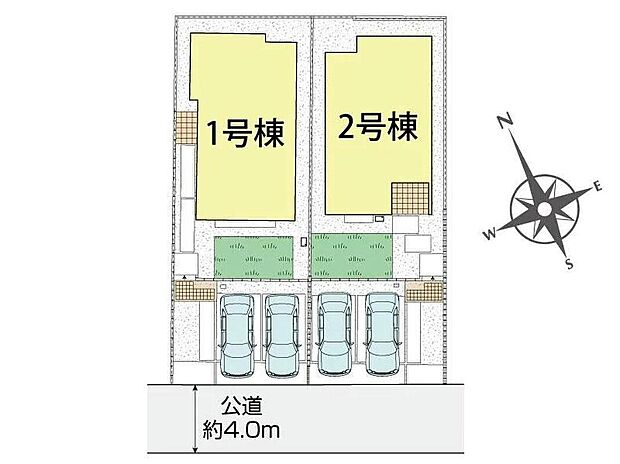 【全体区画図】家族をシアワセに導く優美な街【園生町】に新築戸建てが登場しました。多彩な間取りプラン・多彩な充実した収納プランを実現した充実住宅となっております。いつでも御案内可能です♪ぜひお気軽にお問合せ下さい♪