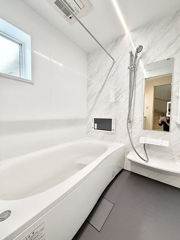 ■ゆっくり、ゆったり寛げるバスルーム