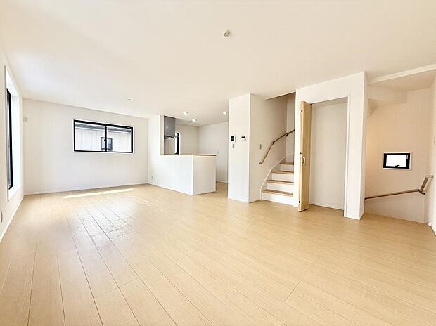 ■温もりを感じる、居心地のいいリビング