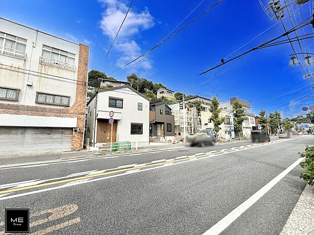 【前面道路含む現地写真】■新しい住まい、街の新しい風景