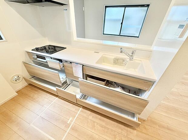 【キッチン】■料理がもっと楽しくなる、快適なキッチン空間