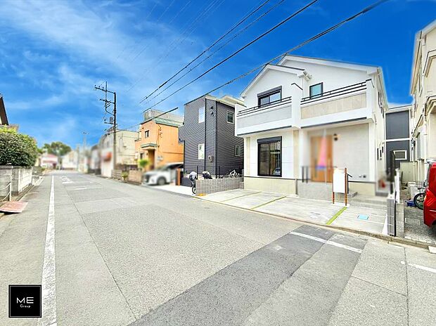 【前面道路含む現地写真】■家族とのお出かけが楽しくなる環境です