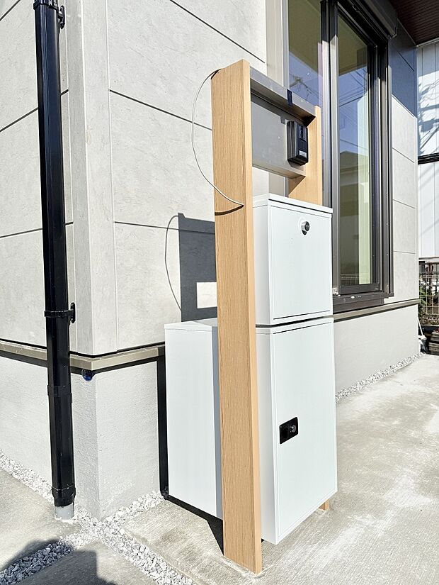 【宅配ボックス】■不在時でも荷物が受け取れる便利な宅配ボックス