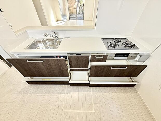 【キッチン】■料理がもっと楽しくなる、快適なキッチン空間