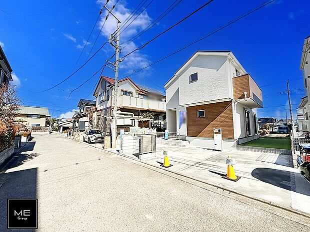 【前面道路含む現地写真】■新しい住まい、街の新しい風景