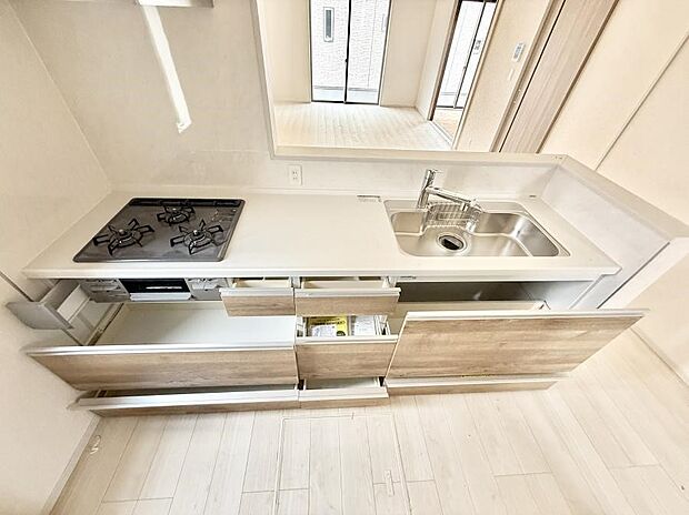 【キッチン】■料理がもっと楽しくなる、快適なキッチン空間