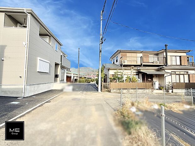 【前面道路含む現地写真】■新しい時代の息吹を感じる、心地よい環境
