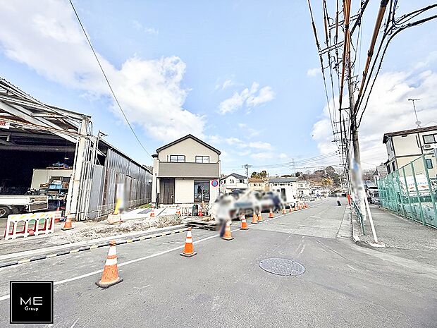 【前面道路含む現地写真】■新しい時代の息吹を感じる、心地よい環境