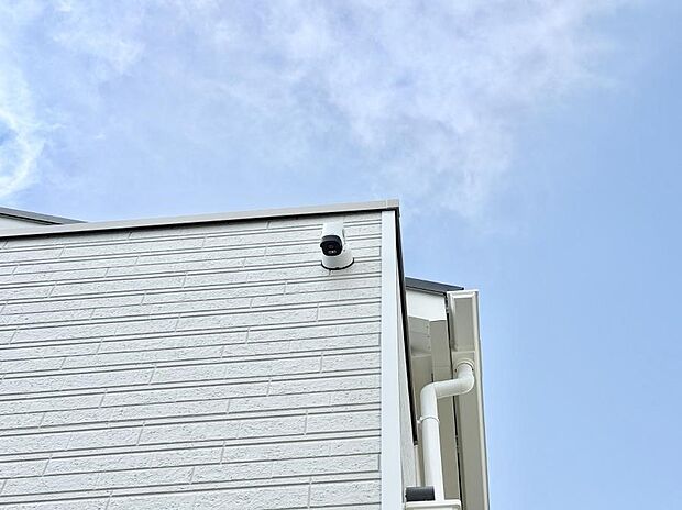 【防犯カメラ】■防犯カメラがあると、犯罪の抑止になるので安心です。