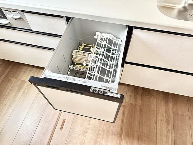 【食洗機】■手間なく洗浄!食器をピカピカに仕上げてくれます