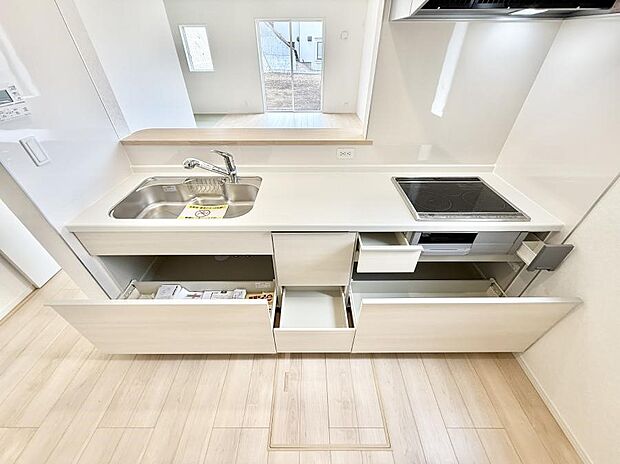 【キッチン】■料理がもっと楽しくなる、快適なキッチン空間