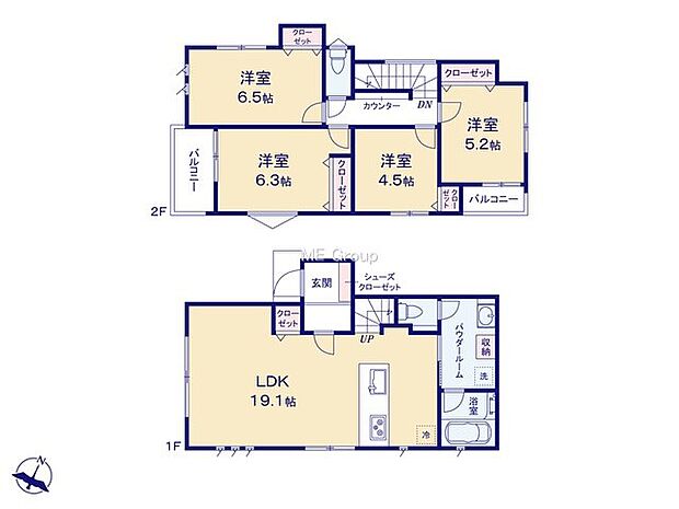 【4LDK】A棟
