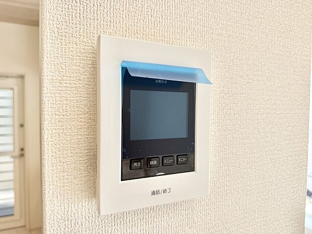 【TVモニター付インターフォン】■画面でしっかり確認でき防犯対策に最適