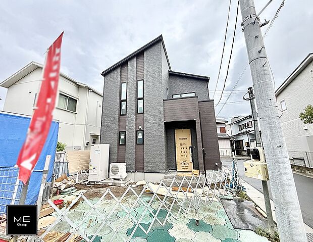【現地外観写真】1号棟  ■家族みんなが笑顔で過ごせる、安心感のある住まい