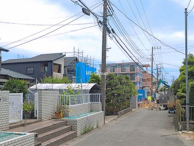 【前面道路含む現地写真】■新しい時代の息吹を感じる、心地よい環境