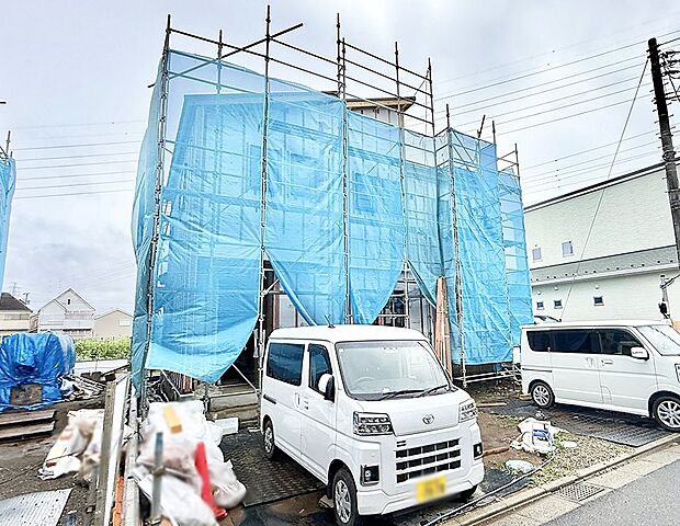 【現地外観写真】3号棟  ■新しい暮らしが始まる場所で、家族の絆を深める