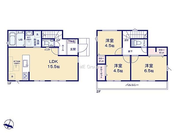 【3LDK】4号棟  