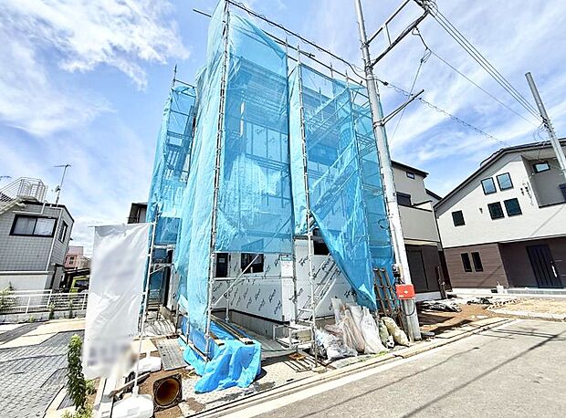【現地外観写真】3号棟  ■新しい暮らしが始まる場所で、家族の絆を深める
