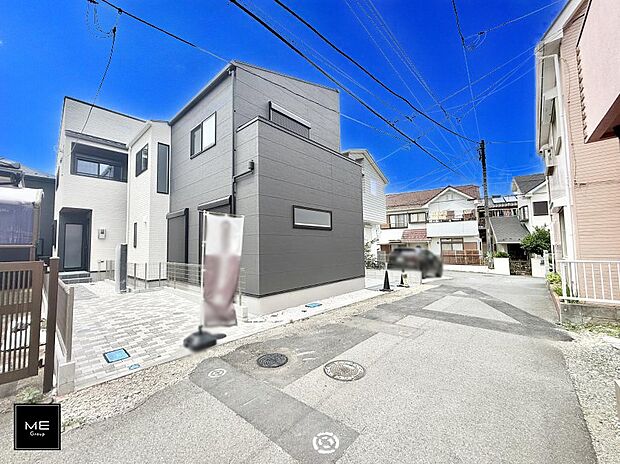 【前面道路含む現地写真】■新しい住まい、街の新しい風景