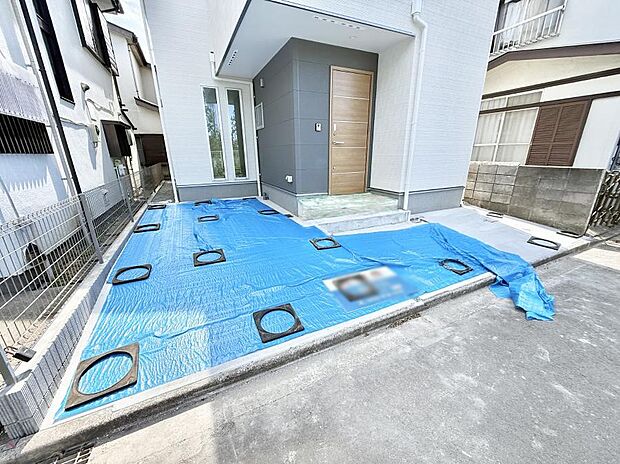 【駐車場】1号棟  ■自宅にカースペースがあると助かります