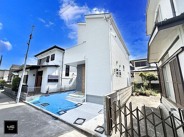 【現地外観写真】1号棟  ■家族みんなが笑顔で過ごせる、安心感のある住まい