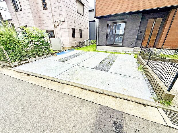 【駐車場】1号棟  ■自宅にカースペースがあると助かります