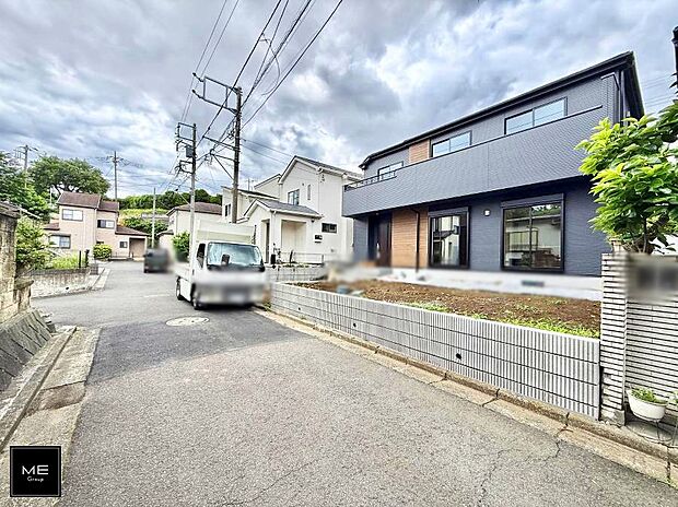 【前面道路含む現地写真】■新しい住まい、街の新しい風景
