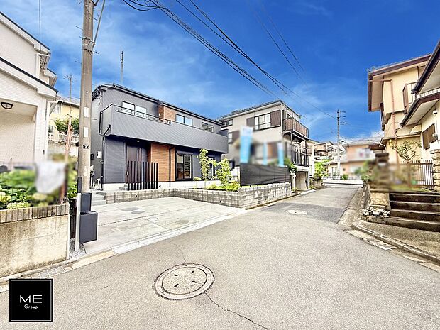 【前面道路含む現地写真】■新しい住まい、街の新しい風景