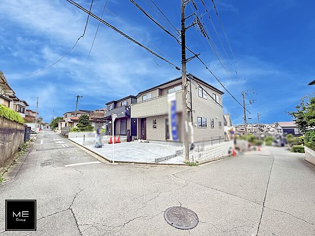 【前面道路含む現地写真】■新しい住まい、街の新しい風景