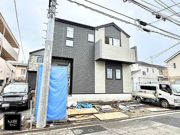 【現地外観写真】2号棟  ■家族みんなが笑顔で過ごせる、安心感のある住まい