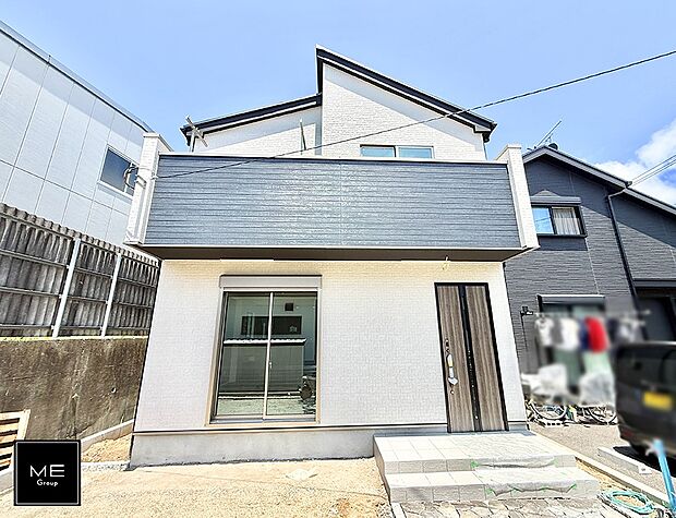 【現地外観写真】2号棟 ■家族みんなが笑顔で過ごせる、安心感のある住まい