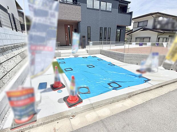【駐車場】1号棟  ■自宅にある駐車スペースなので安心ですね