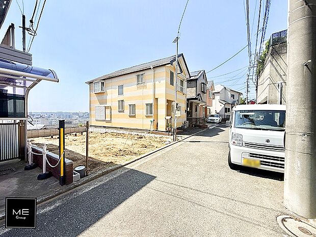 【前面道路含む現地写真】■家族とのお出かけが楽しくなる環境です