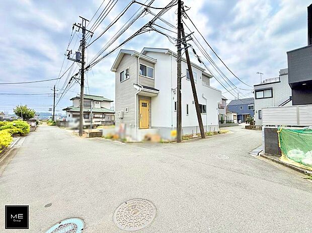 【前面道路含む現地写真】■新しい住まい、街の新しい風景