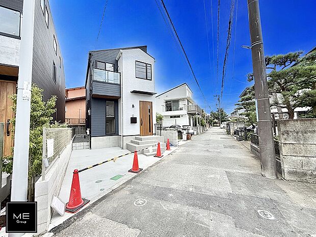 【前面道路含む現地写真】■新しい住まい、街の新しい風景