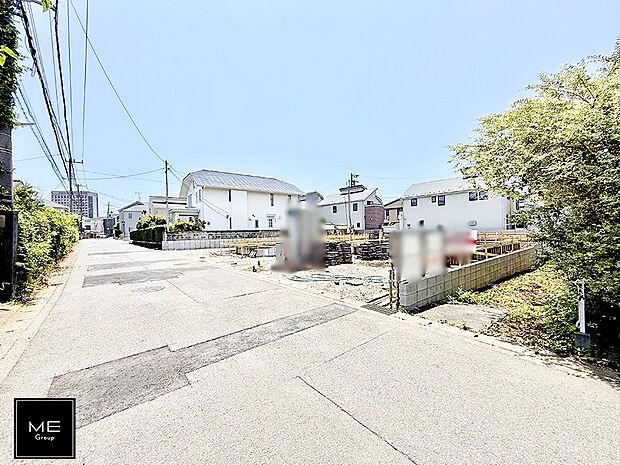 【前面道路含む現地写真】■家族とのお出かけが楽しくなる環境です