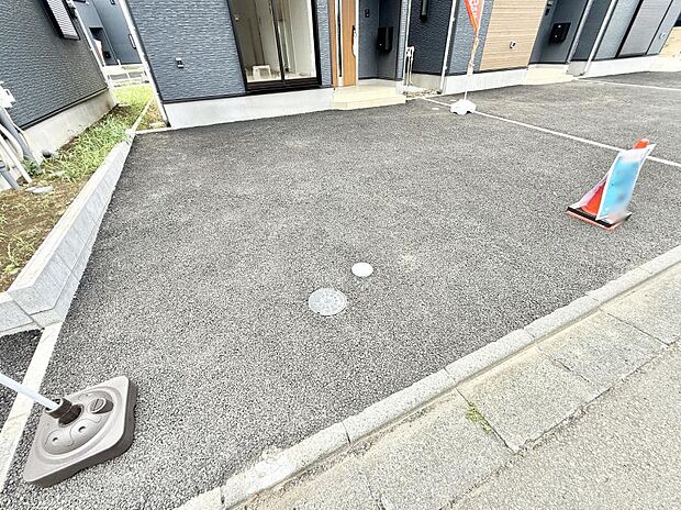 【駐車場】3号棟 ■快適な駐車スペースで安心
