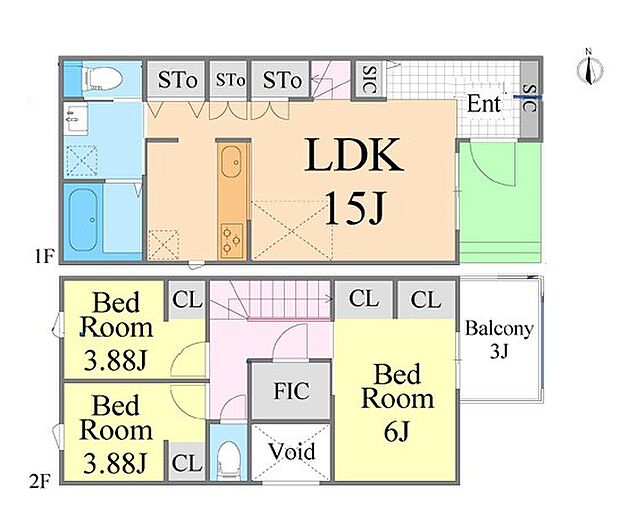 【3LDK】B号棟  