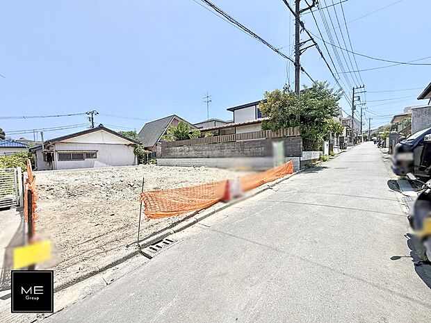 【前面道路含む現地写真】■新しい時代の息吹を感じる、心地よい環境