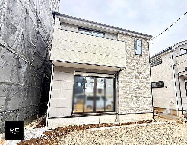 【現地外観写真】1号棟 ■家族みんなが笑顔で過ごせる、安心感のある住まい