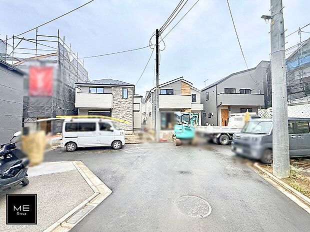 【前面道路含む現地写真】■新しい時代の息吹を感じる、心地よい環境