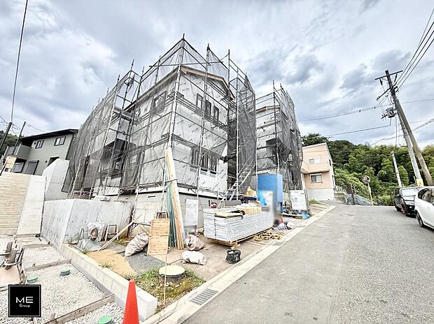 【前面道路含む現地写真】■新しい住まい、街の新しい風景