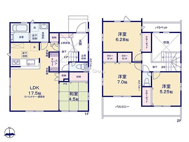 【4LDK】1号棟
