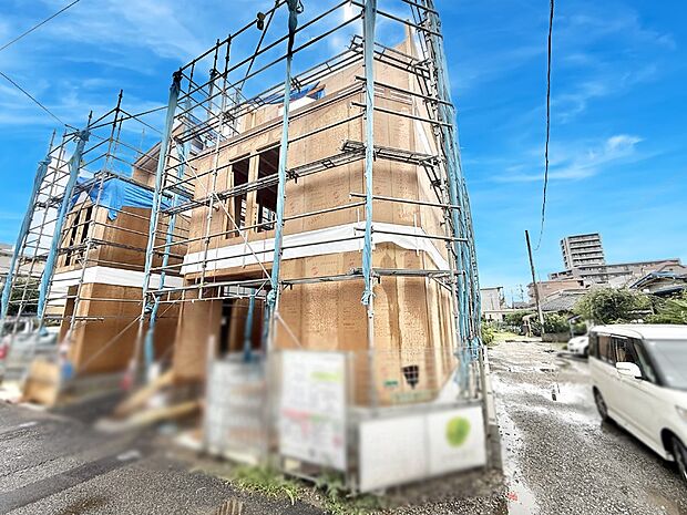 【現地外観写真】3号棟  ■新しい暮らしが始まる場所で、家族の絆を深める