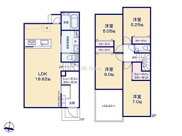 【4LDK】1号棟