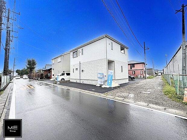 【前面道路含む現地写真】■家族とのお出かけが楽しくなる環境です