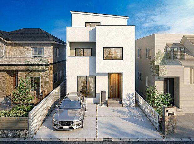 完成予想パース ■建築前でも分譲地のご説明できます！まずは一度、お問合せください！