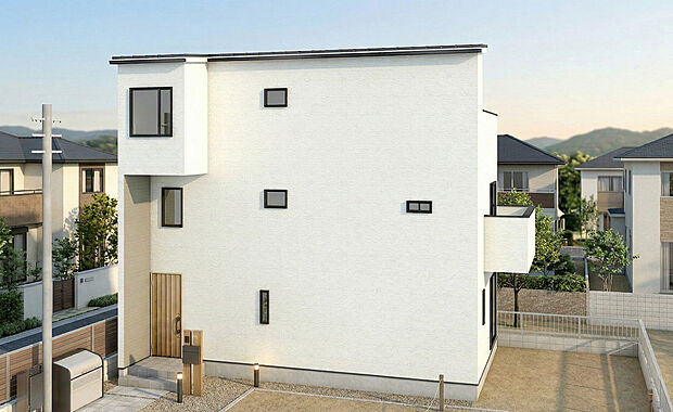 ■No.C（屋上庭園のある家）
お庭付きです。